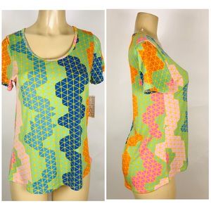 🚩Lularoe Classic T  Sz xs T-shirt Geometric